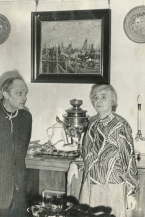 009 Savitskiy in the Moscow museum of East, 1981